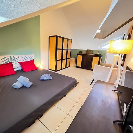 לה גוסייר Charmant Studio Mezzanine - Caraibes Zen - Gosier - Proche De La Mer מראה חיצוני תמונה