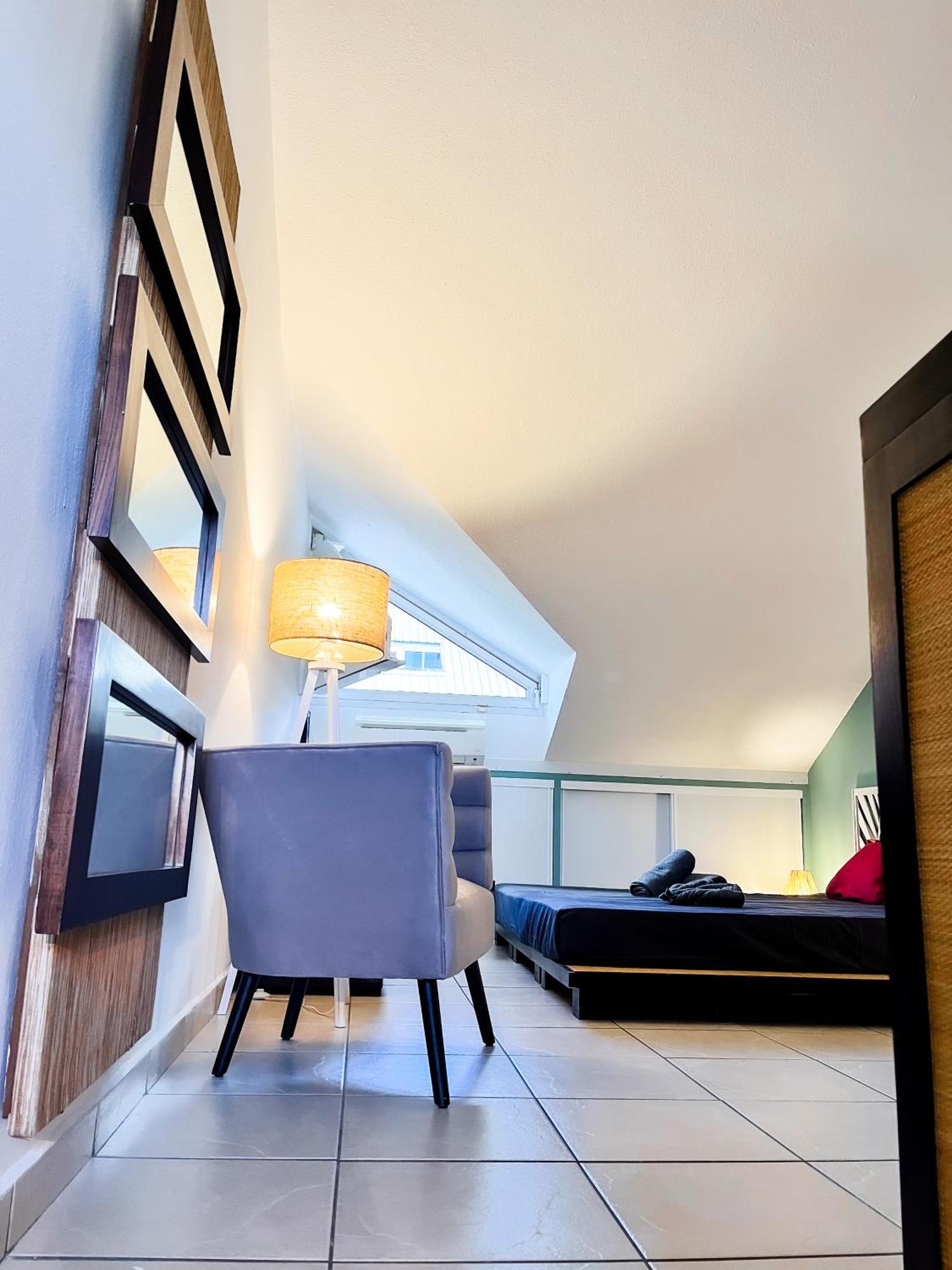 לה גוסייר Charmant Studio Mezzanine - Caraibes Zen - Gosier - Proche De La Mer מראה חיצוני תמונה